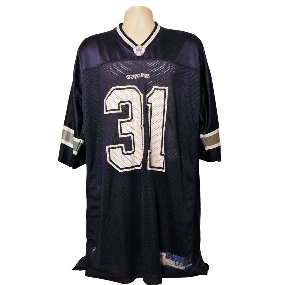 Dallas Cowboys Roy Williams #31 Jersey 2XL Reebok Blue White Short Sleeve
